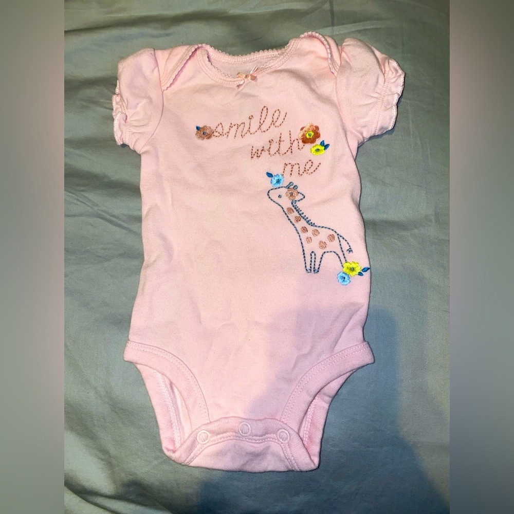 Pink onesie